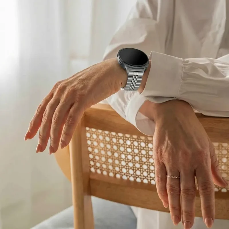 Samsung Galaxy Watch 9 - 40mm Jubilee Stahlarmband (Silber)