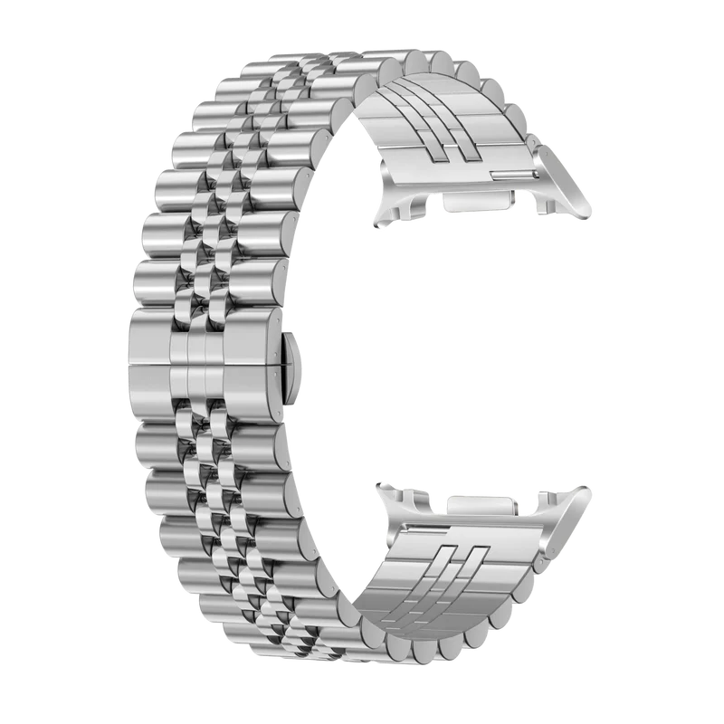 Samsung Galaxy Watch 9 - 40mm Jubilee Stahlarmband (Silber)