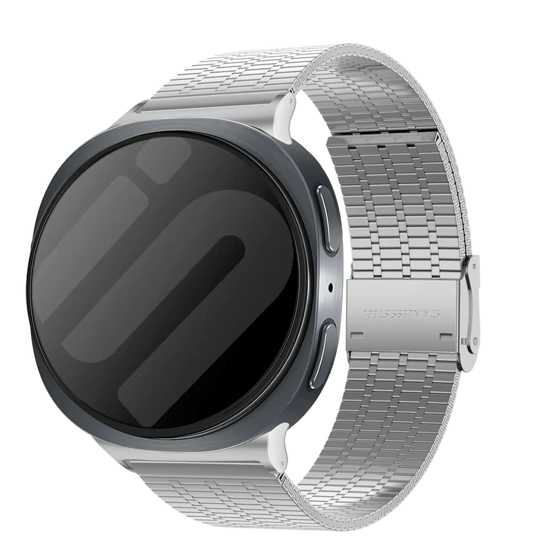Samsung Galaxy Watch 9 - 44mm Feines Stahlarmband (Silber)