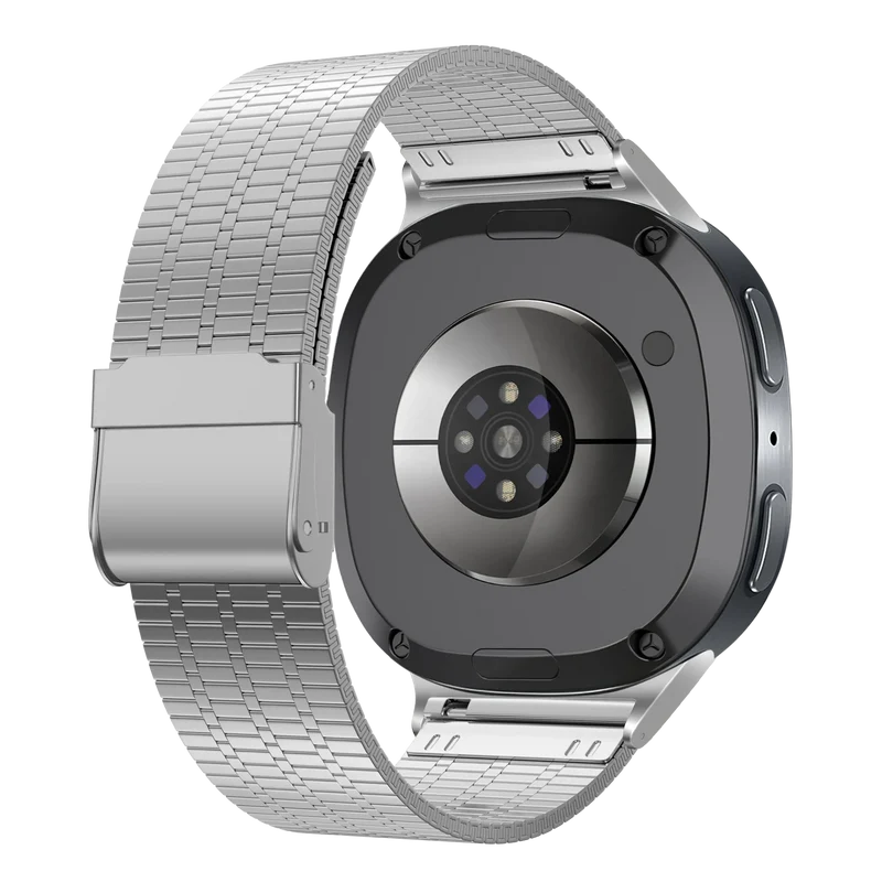 Samsung Galaxy Watch 9 - 44mm Feines Stahlarmband (Silber)