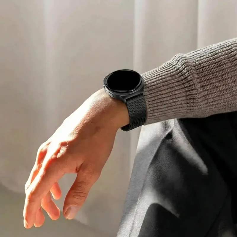 Samsung Galaxy Watch 9 - 40mm Feines Stahlarmband (Schwarz)
