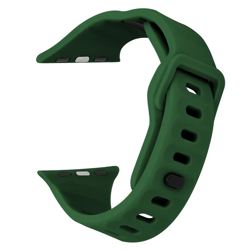 Apple Watch Tilted Sportarmband (Dunkelgrün)