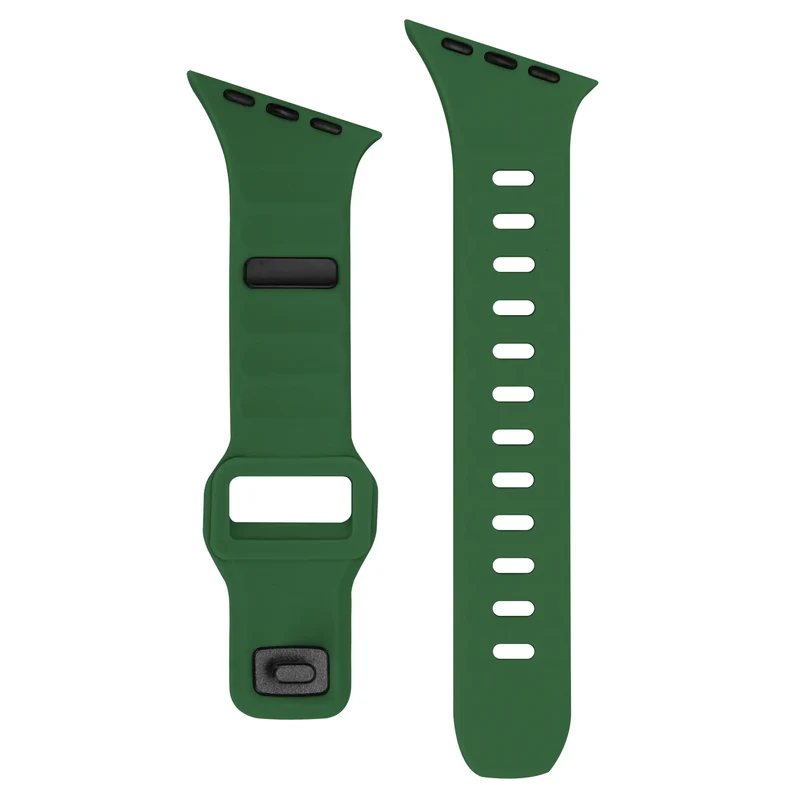 Apple Watch Tilted Sportarmband (Dunkelgrün)