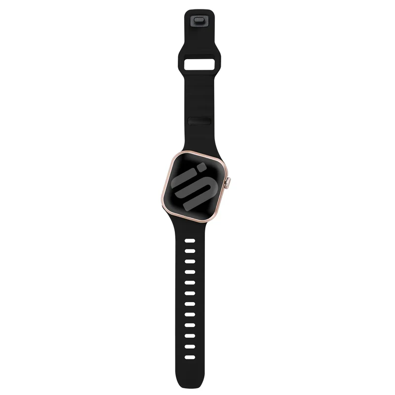 Apple Watch Tilted Sportarmband (Schwarz)