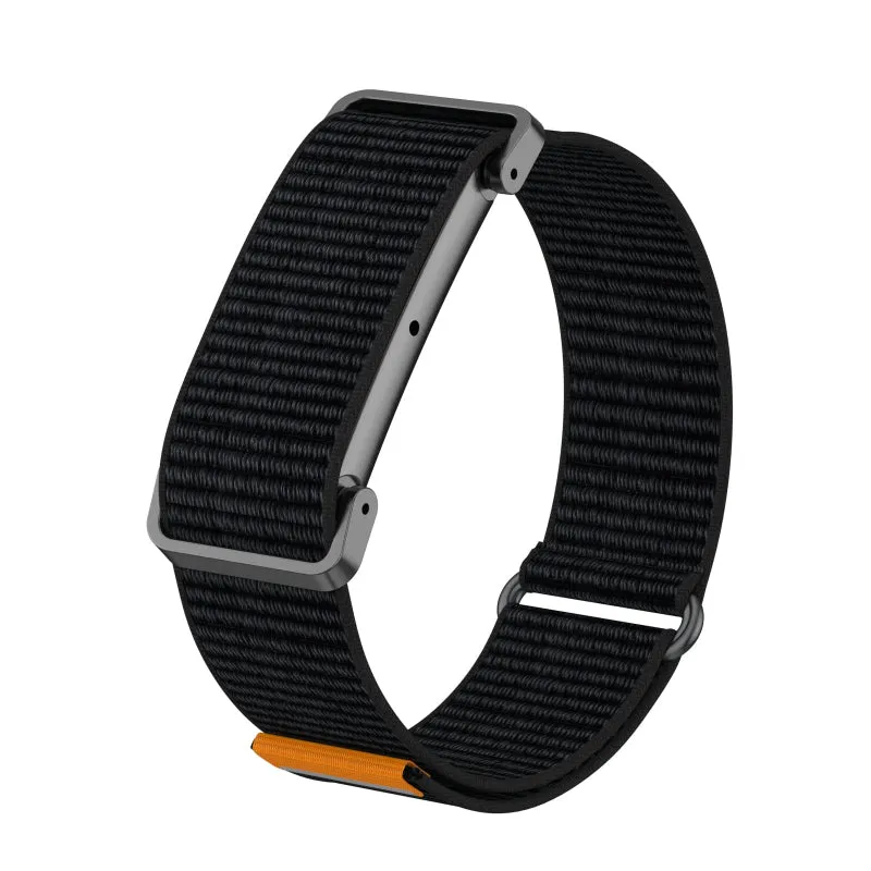 Fitbit Air Nylonband mit Rahmen (Schwarz)