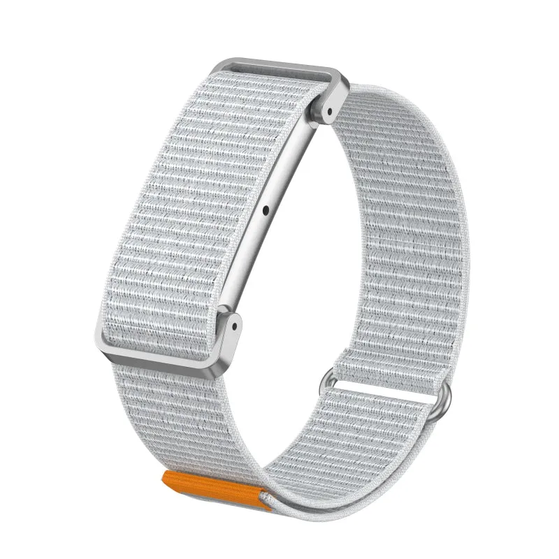 Fitbit Air Nylonband mit Rahmen (Muschelweiß)