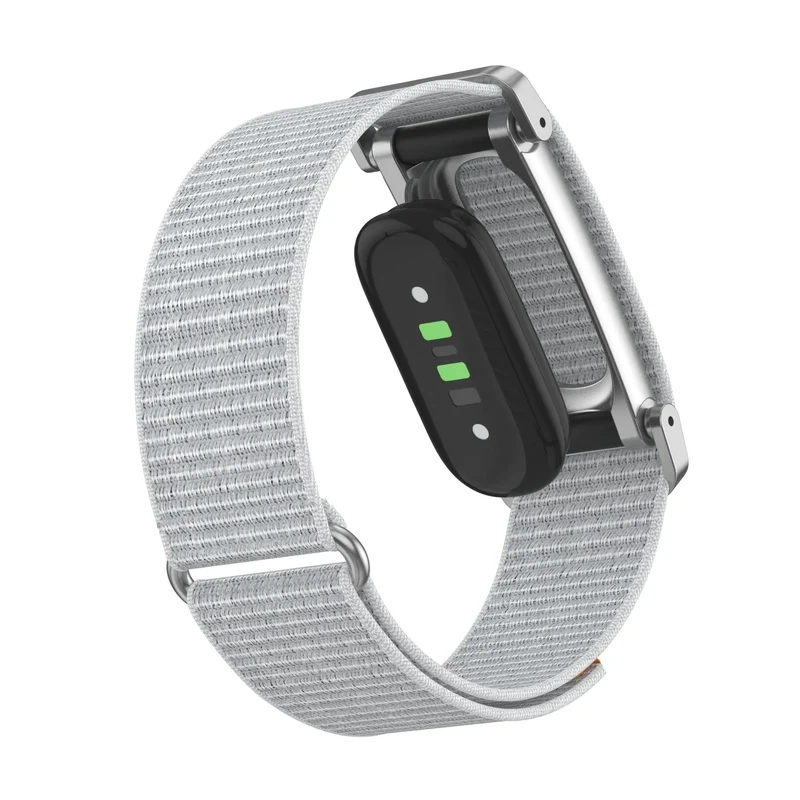 Fitbit Air Nylonband mit Rahmen (Muschelweiß)