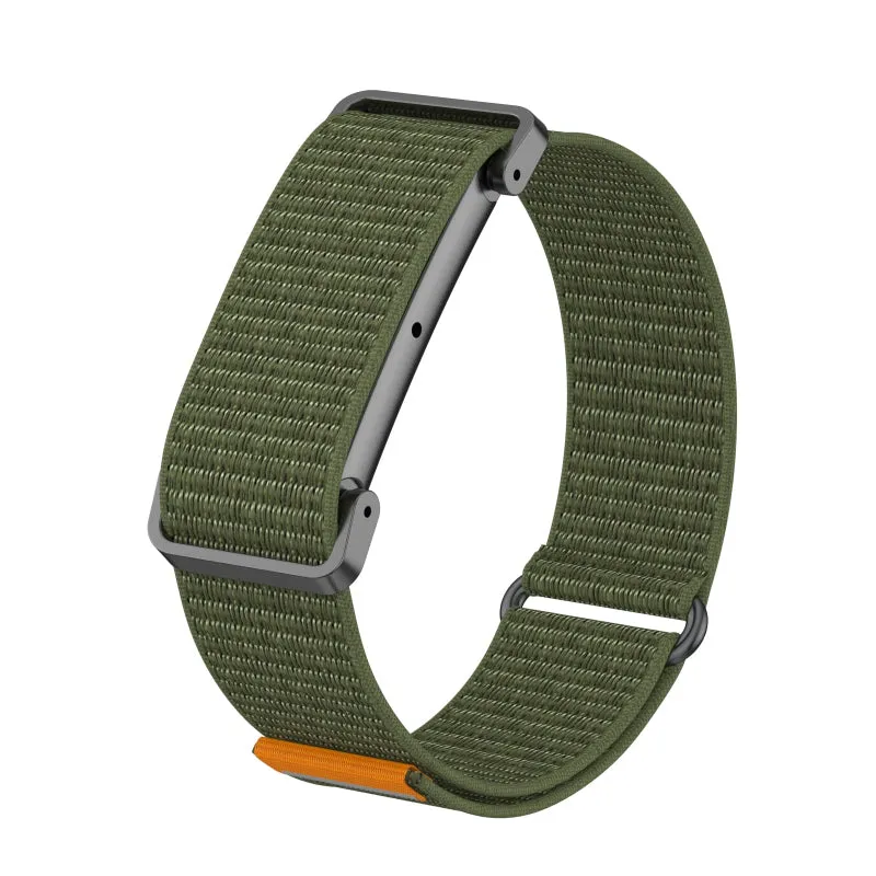 Fitbit Air Nylonband mit Rahmen (Armeegrün)