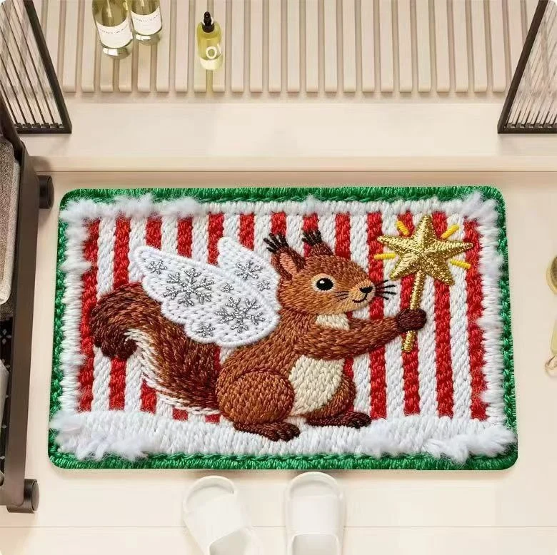Weihnachtlich dekorative Matte
