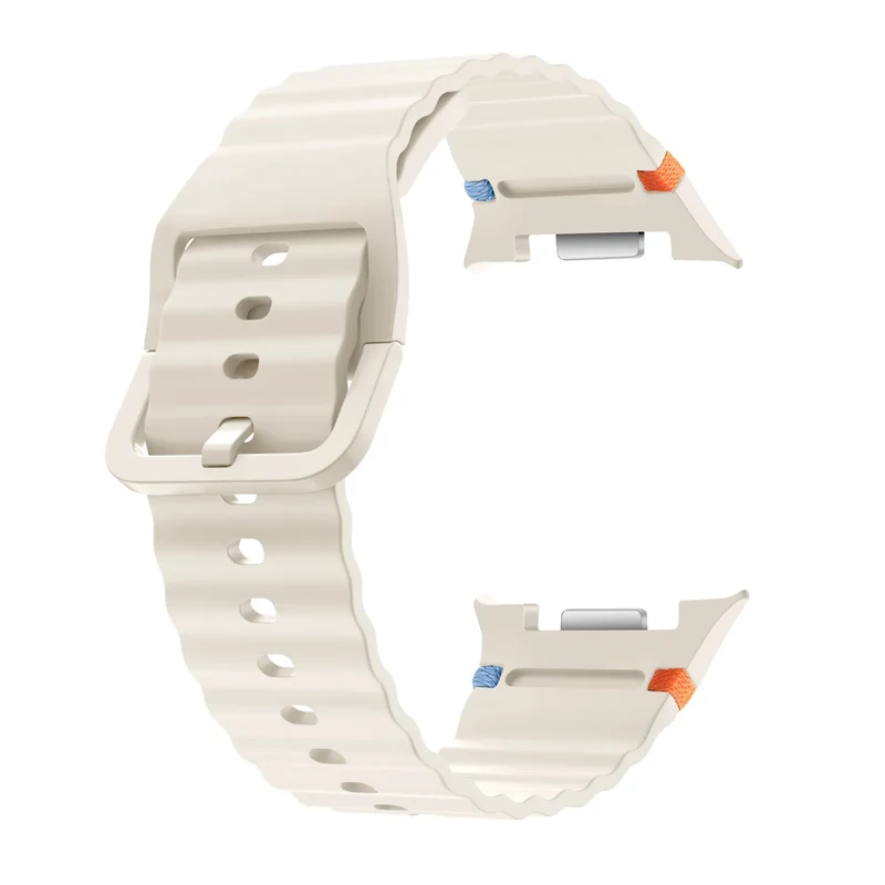Samsung Galaxy Watch 9 - 40mm Wave Silikonarmband (Polarstern)