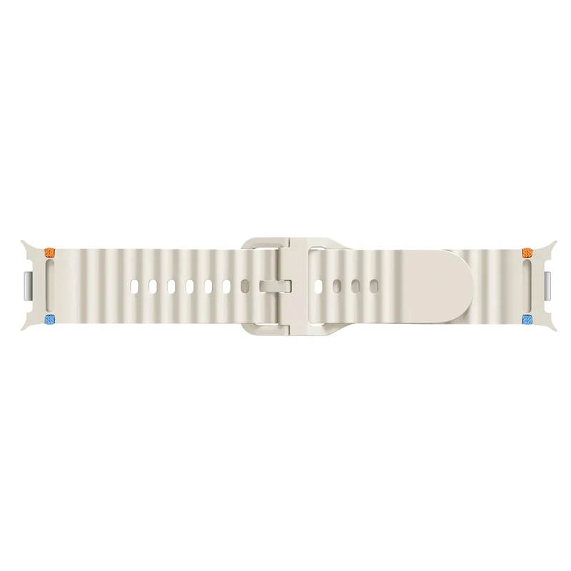 Samsung Galaxy Watch 9 - 40mm Wave Silikonarmband (Polarstern)