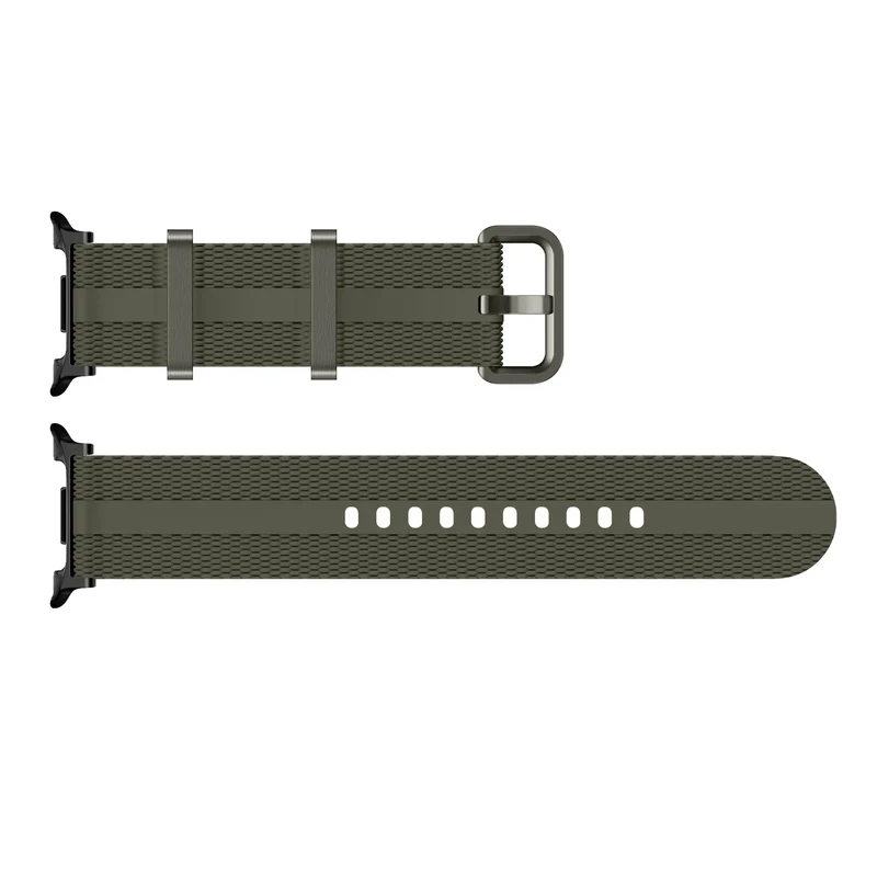 Samsung Galaxy Watch 9 - 40mm Silikon Active Armband (Armeegrün)