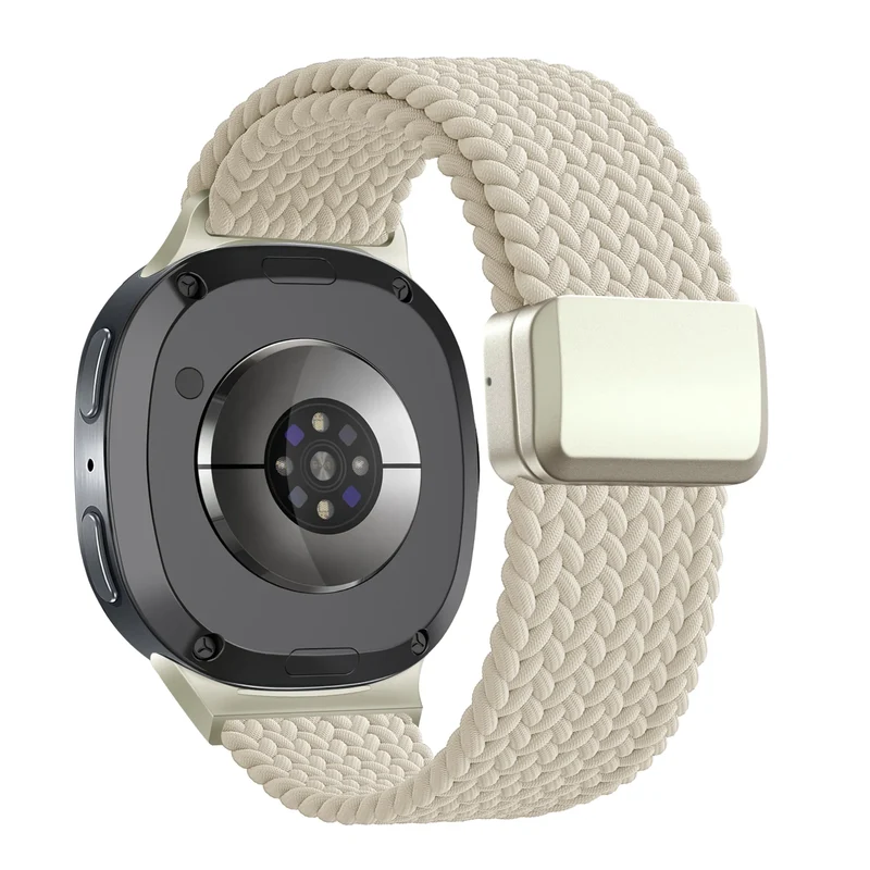 Bandz Samsung Galaxy Watch 9 - 40mm Magnetisch Geflochtenes Armband (Polarstern)