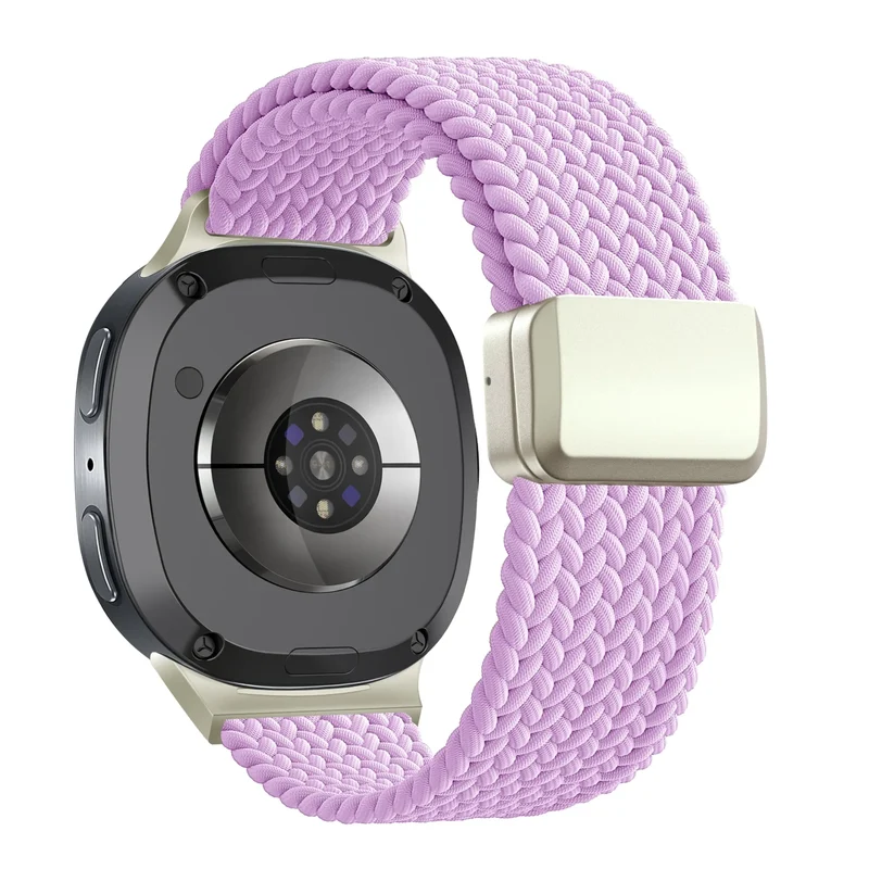Bandz Samsung Galaxy Watch 9 - 40mm Magnetisch Geflochtenes Armband (Flieder)