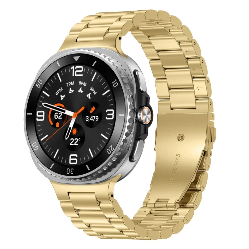 Samsung Galaxy Watch 9 - 40mm Stahlarmband (Gold)
