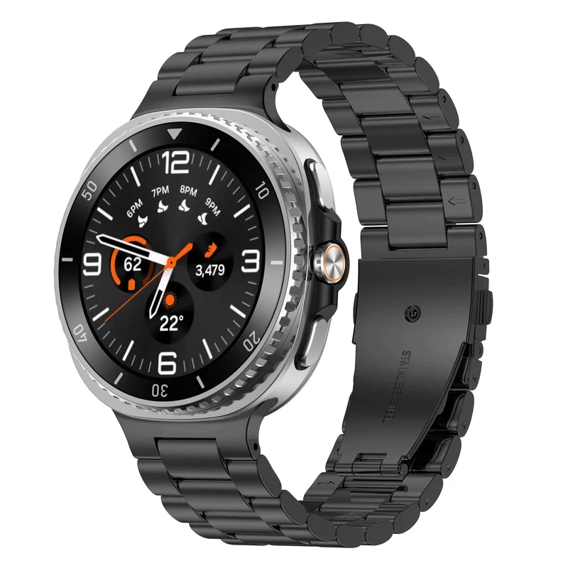 Samsung Galaxy Watch 9 - 40mm Stahlarmband (Schwarz)