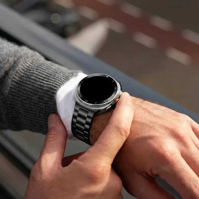 Samsung Galaxy Watch 9 - 40mm Stahlarmband (Schwarz)