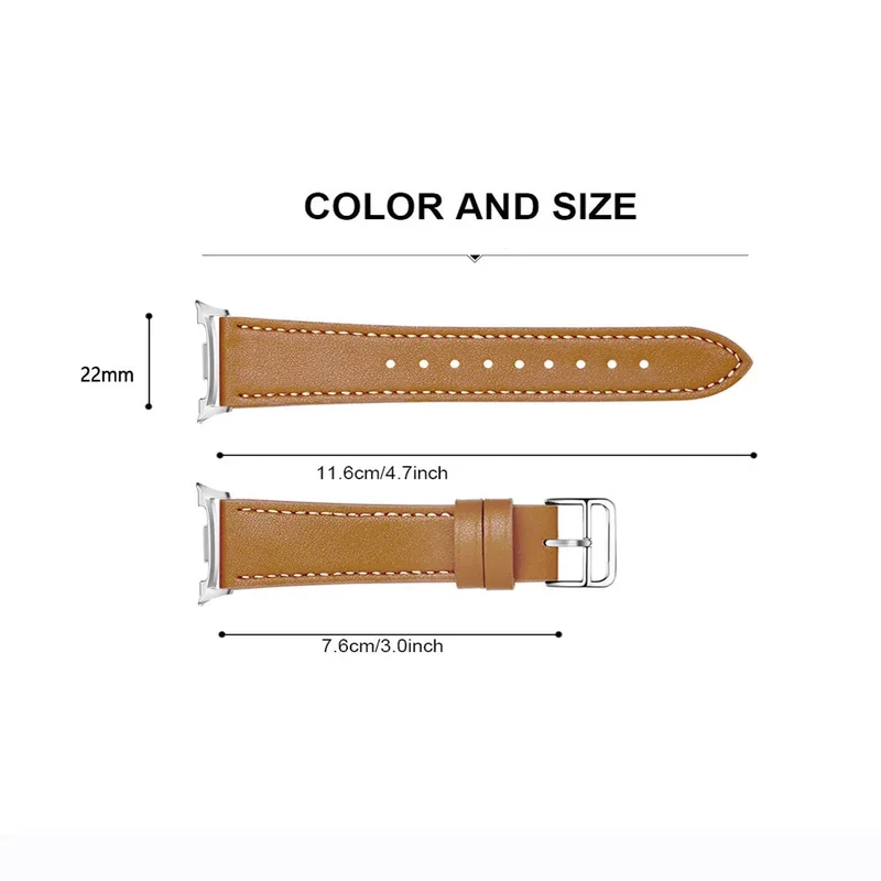 Samsung Galaxy Watch 9 - 44mm Classic Lederarmband (Braun)