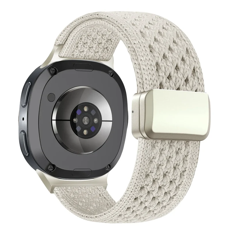 Bandz Samsung Galaxy Watch 9 - 44mm Vintage Nylonarmband (Polarstern)