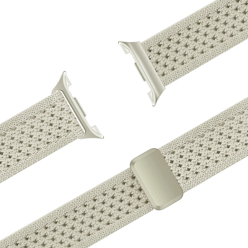 Bandz Samsung Galaxy Watch 9 - 44mm Vintage Nylonarmband (Polarstern)
