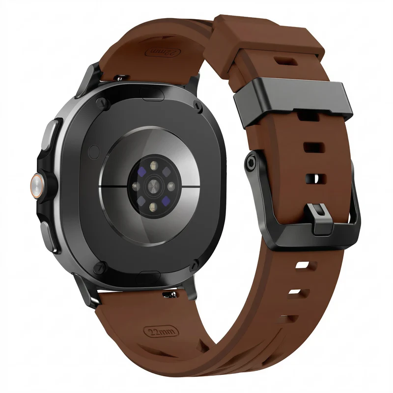 Samsung Galaxy Watch 9 - 40mm Race Silikonarmband (Braun)