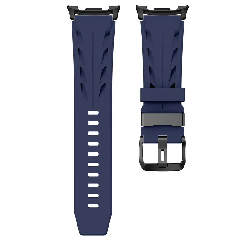 Samsung Galaxy Watch 9 - 40mm Race Silikonarmband (Dunkelblau)
