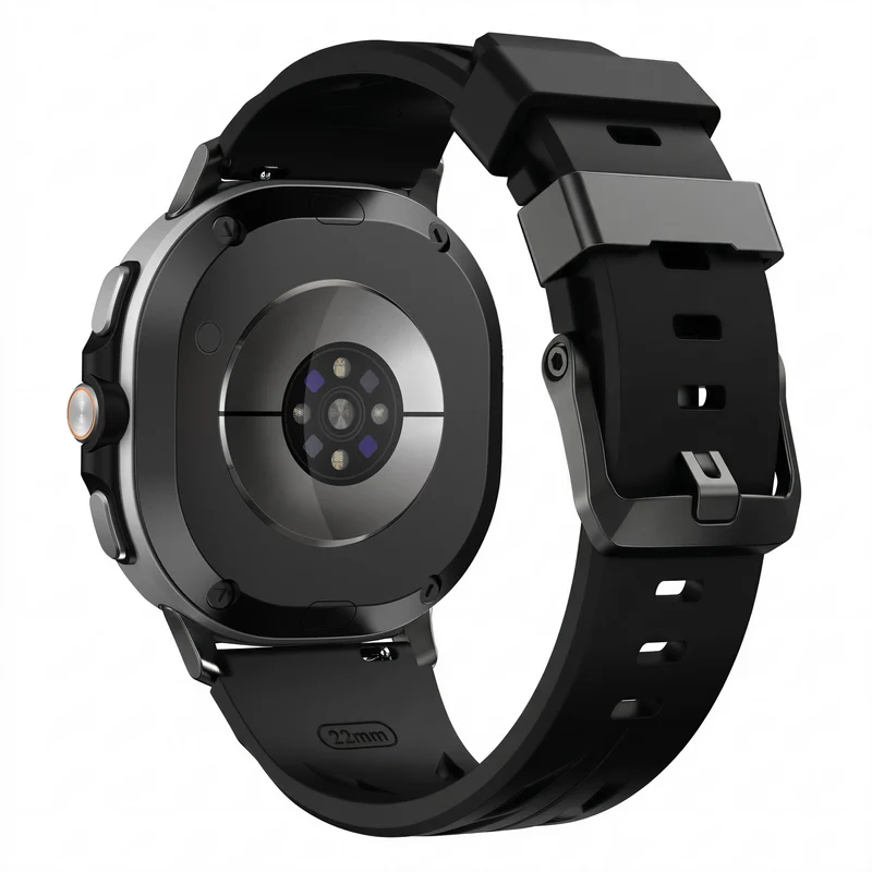 Samsung Galaxy Watch 9 - 40mm Race Silikonarmband (Schwarz)