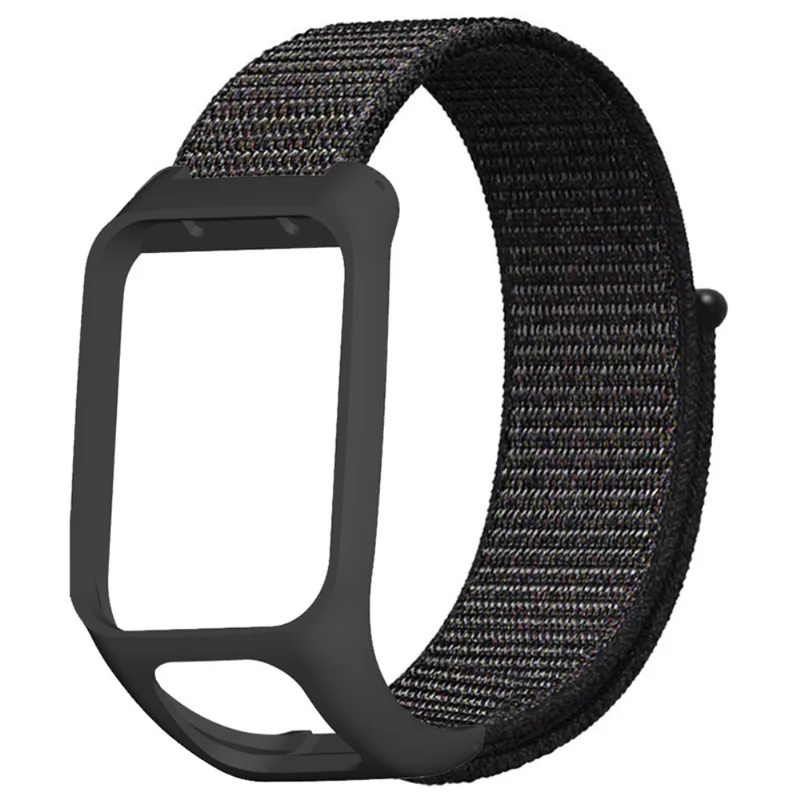 TomTom Runner 3 / Adventurer Watch Band Adjustable Nylon Sport Wrist Strap with Case