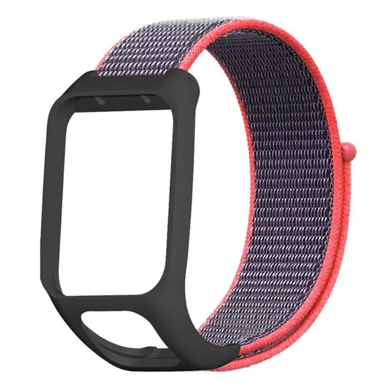 TomTom Runner 3 / Adventurer Watch Band Adjustable Nylon Sport Wrist Strap with Case