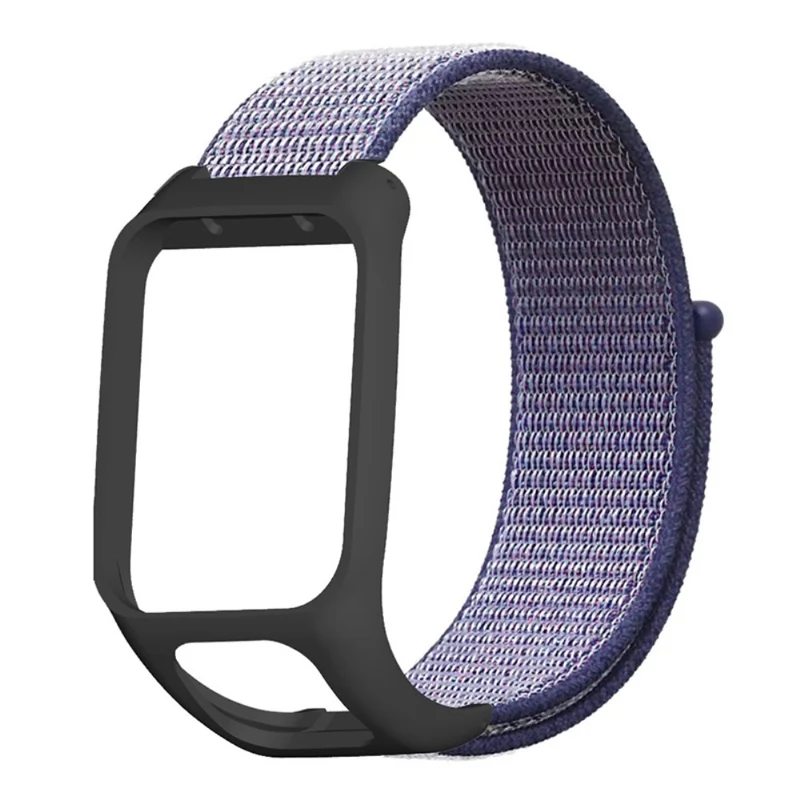 TomTom Runner 3 / Adventurer Watch Band Adjustable Nylon Sport Wrist Strap with Case