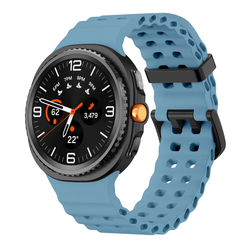 Samsung Galaxy Watch 9 - 40mm Ocean Armband (Matt Blau)