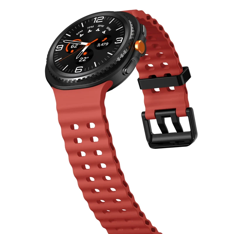 Samsung Galaxy Watch 9 - 40mm Ocean Armband (Rot)