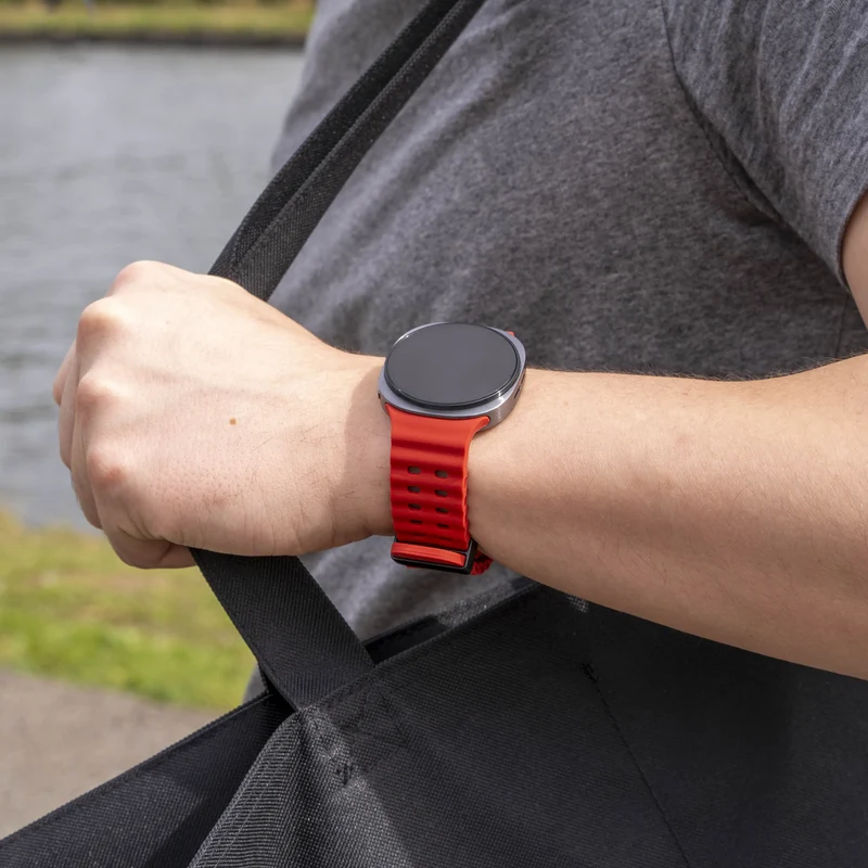 Samsung Galaxy Watch 9 - 40mm Ocean Armband (Rot)