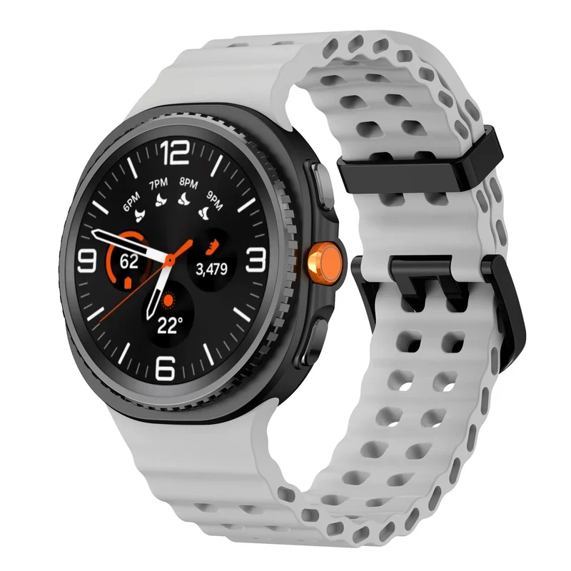 Samsung Galaxy Watch 9 - 40mm Ocean Armband (Grau)