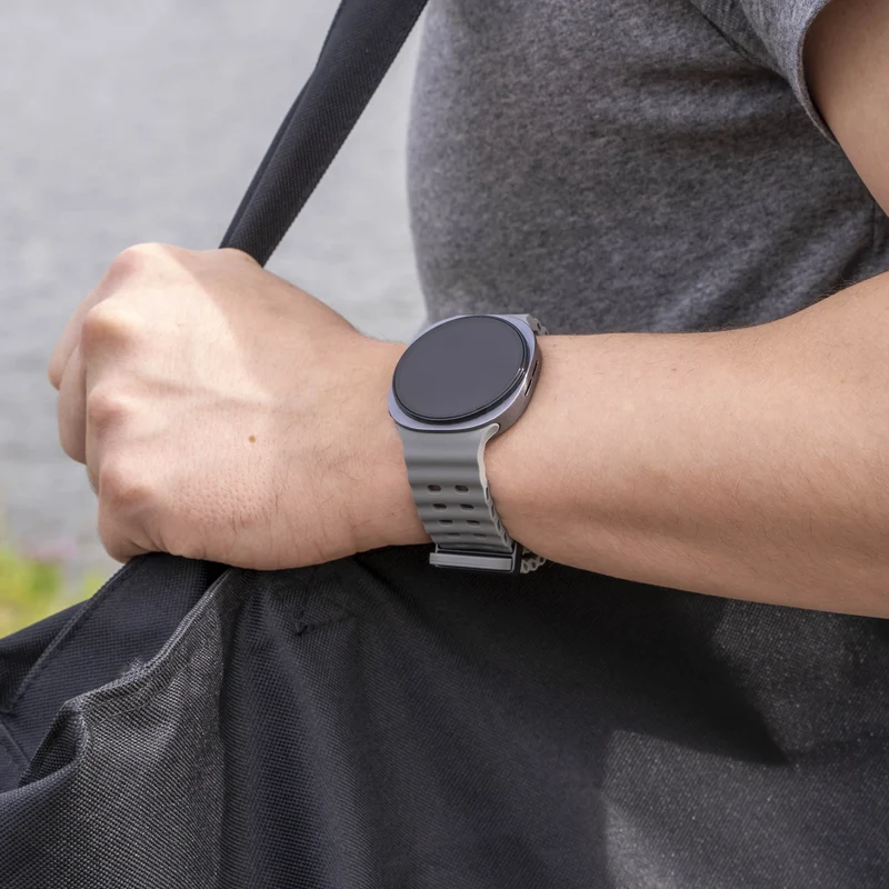 Samsung Galaxy Watch 9 - 40mm Ocean Armband (Grau)