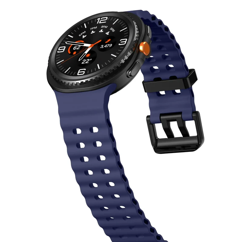 Samsung Galaxy Watch 9 - 40mm Ocean Armband (Dunkelblau)