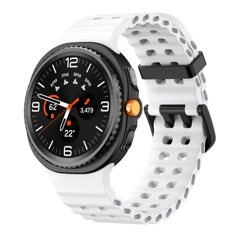 Samsung Galaxy Watch 9 - 40mm Ocean Armband (Weiß)