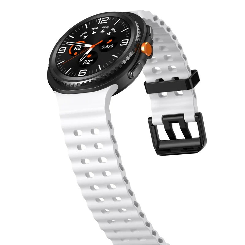 Samsung Galaxy Watch 9 - 40mm Ocean Armband (Weiß)