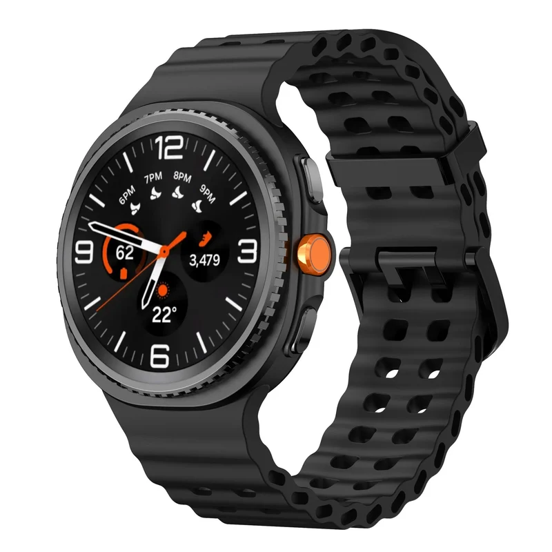 Samsung Galaxy Watch 9 - 44mm Ocean Armband (Schwarz)