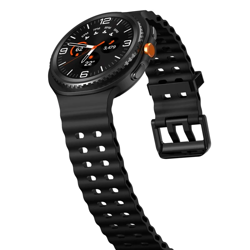 Samsung Galaxy Watch 9 - 44mm Ocean Armband (Schwarz)