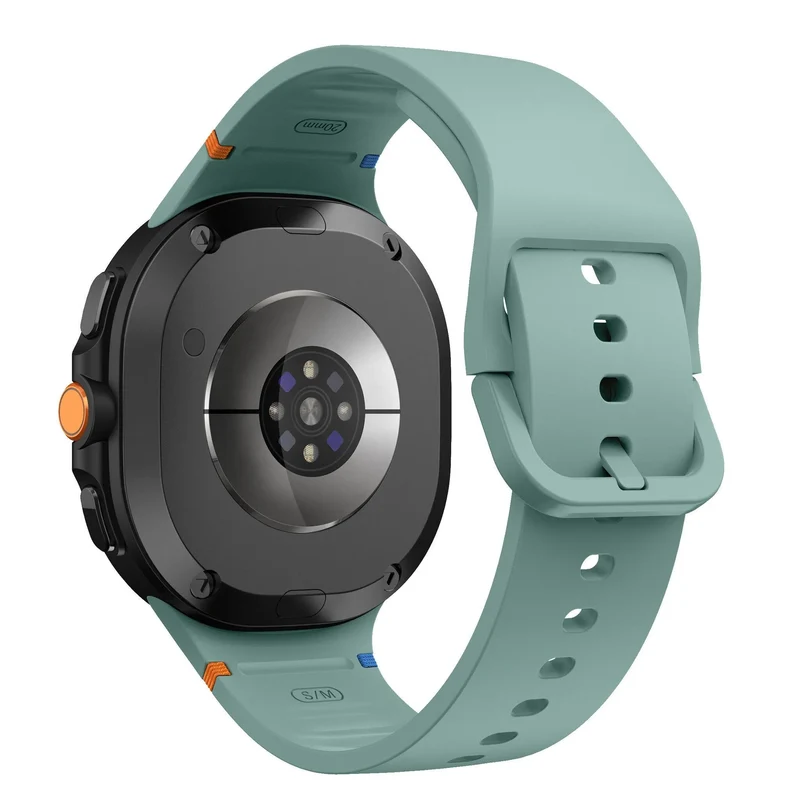 Samsung Galaxy Watch 9 - 44mm Silikonarmband (Viridiangrün)