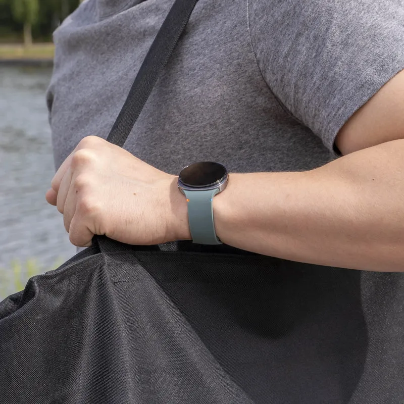 Samsung Galaxy Watch 9 - 44mm Silikonarmband (Viridiangrün)