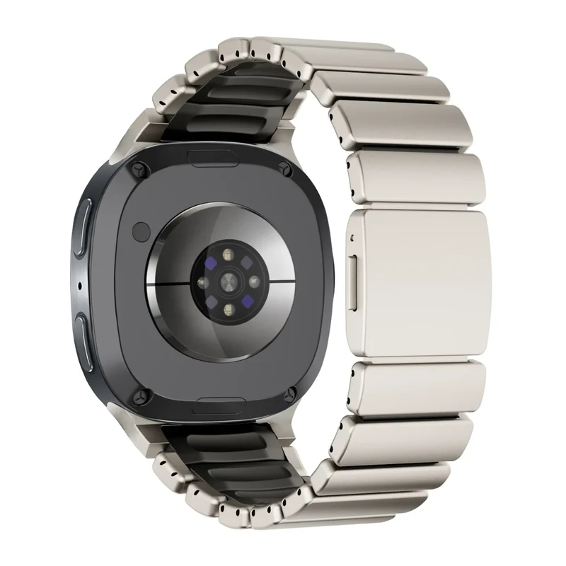 Bandz Samsung Galaxy Watch 9 - 44mm Titanarmband 'Hybrid' (Titan/Schwarz)