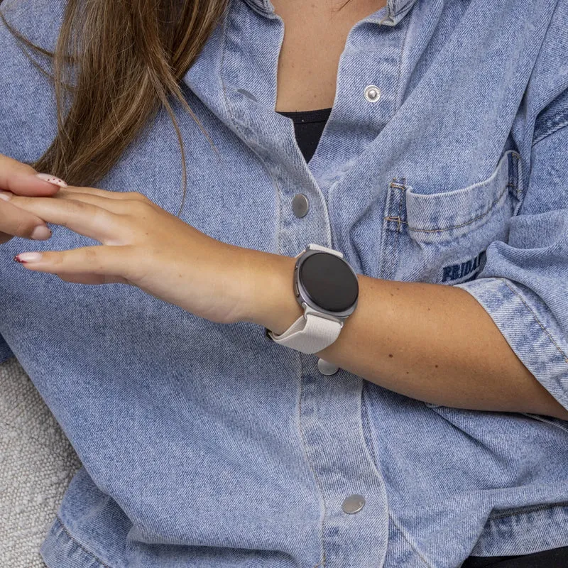 Samsung Galaxy Watch 9 - 44mm Elastisches Armband (Polarstern)