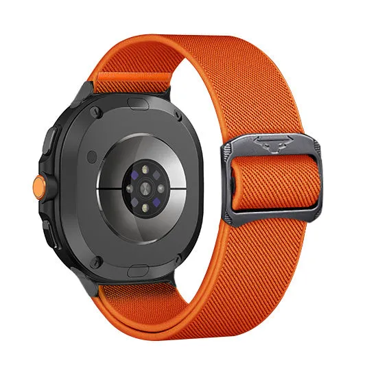 Samsung Galaxy Watch 9 - 40mm Elastisches Armband (Orange)