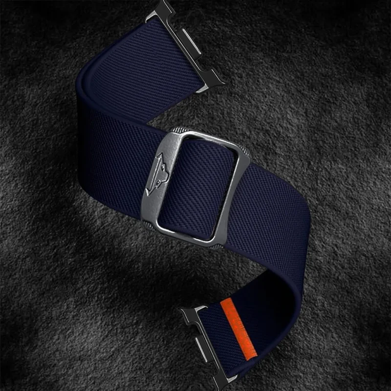 Samsung Galaxy Watch 9 - 40mm Elastisches Armband (Dunkelblau)