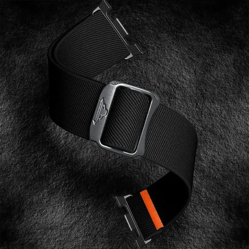 Samsung Galaxy Watch 9 - 40mm Elastisches Armband (Schwarz)