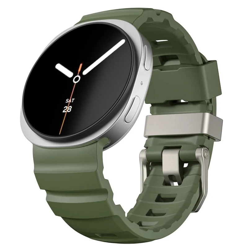 Samsung Galaxy Watch 9 - 40mm Silikonarmband Extreme (Armeegrün)