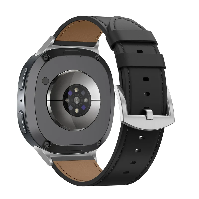 Bandz Samsung Galaxy Watch 9 - 40mm Lederarmband 'Classic' (Schwarz)