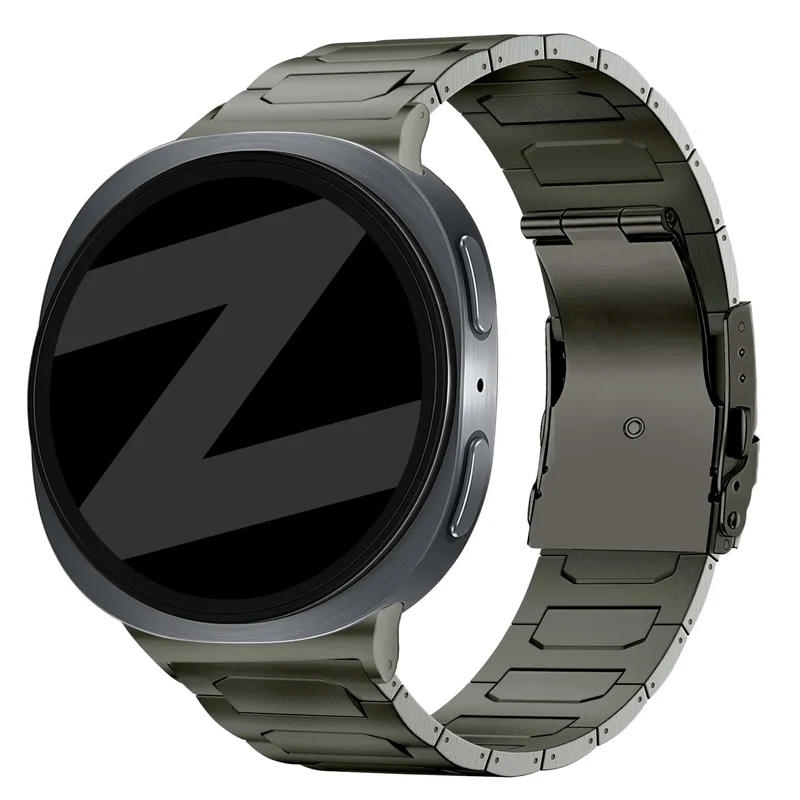 Bandz Samsung Galaxy Watch 9 - 44mm Titanarmband 'Deluxe' (Graphit)